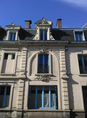 Facade immeuble Alençon